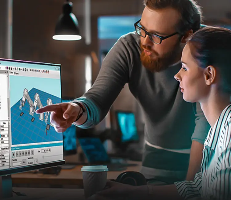 Training roboti Epson RC+ Core 1 - programare și dezvoltare mediu industrial